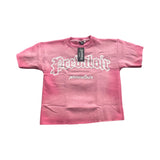 Acid washed pink prevaloir tee