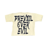 Acid washed cream prevaloir tee