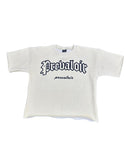 Acid washed cream prevaloir tee